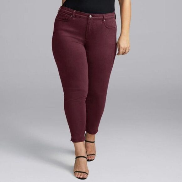 NYDJ Slim Straight Ankle Jeans size 26 - Picture 1 of 7